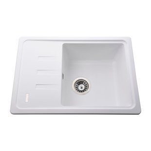 Гранітне миття Globus Lux MONO білий 620х435мм-А0007 22438gser фото