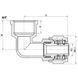 Кутник обжимний SD Forte 16х1/2" ВР SF174W1615 SD00022052 фото 2