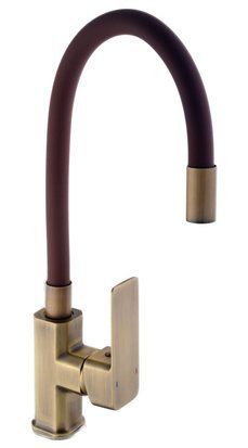 Змішувач для кухні DOMINO MALIBU DMM-203 LR-Bronze-Brown 20089gser фото