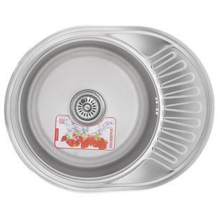 Мийка кухонна ZERIX Z5745-06-160D (decor) (ZX1589) ZX1589 фото