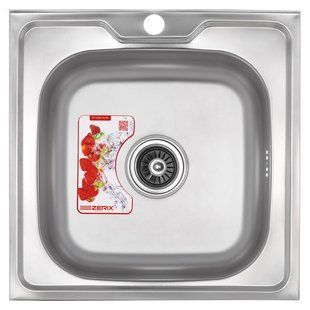 Мойка кухонная ZERIX Z5050-06-160MD (micro decor) (ZS0581) ZS0581 фото