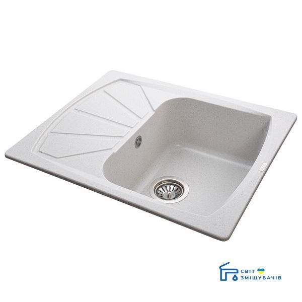 Гранітне миття Globus Lux TANA перловий 650х500мм 22416gser фото
