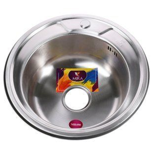 Мойка кухонная Mira MR 490 Matt 18547gser фото