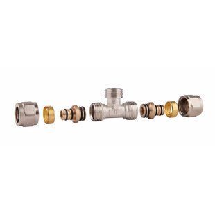 Тройник обжимной SD Forte 16х1/2"х16 НР SF178W161516 SD00022056 фото
