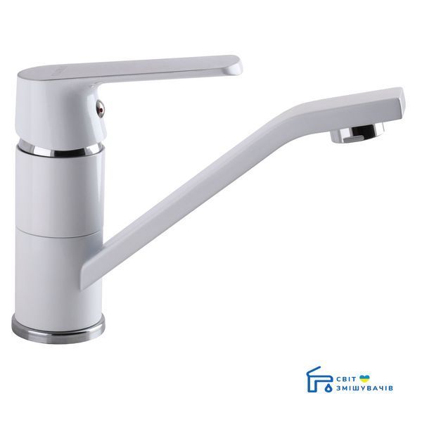 Смеситель для умывальника Globus Lux Laguna GLA-0203MQ-7-WHITE 22566gser фото