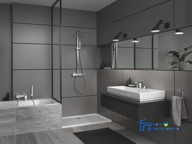 Змішувач для ванни Grohe Eurocube 23140000 SD00020548 фото