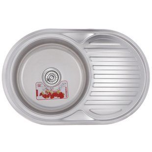 Мийка кухонна ZERIX Z7750-06-180D (decor) (ZX1595) ZX1595 фото