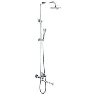 Душевая колонна со смесителем ZERIX DAX-006-J-35cm из нерж. стали SUS304 (ZX4828) ZX4828 фото