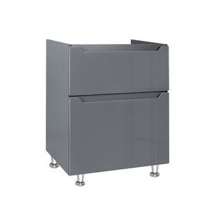 Тумба для підлоги Qtap Scorpio 605х825х460 Graphite QT1473TNВ602G SD00047714 фото