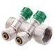Колектор вентильний з фітингом KOER KR.1124-2 1&rdquo;x2 WAYS (KR2832) KR2832 фото 1