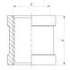 Муфта 2" KOER KF.C20 (KF0015) KF0015 фото 6