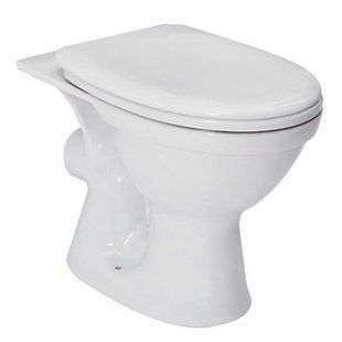 Унитаз компакта Мерида 010/011гориз. (без бачка, без сидения) 3241gser фото
