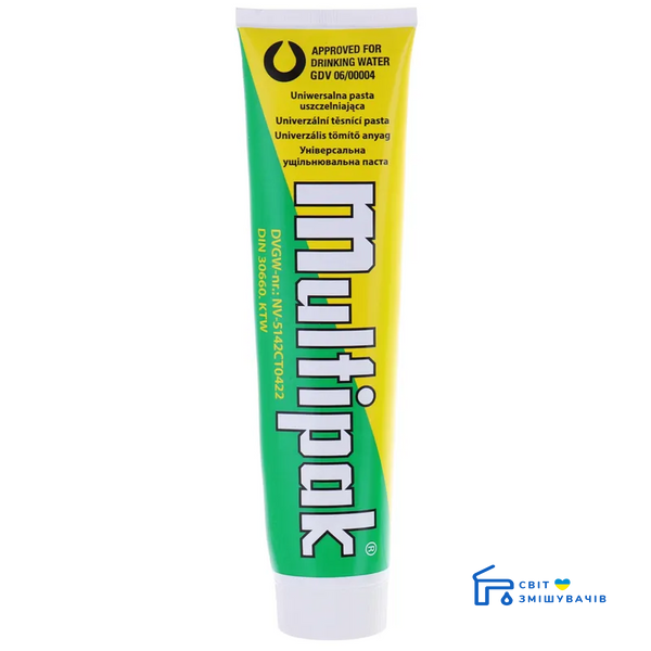 Паста для ущільнення різьбових з'єднань UNIPAK Multipak 200г. (у тюбику) (UP0583) UP0583 фото