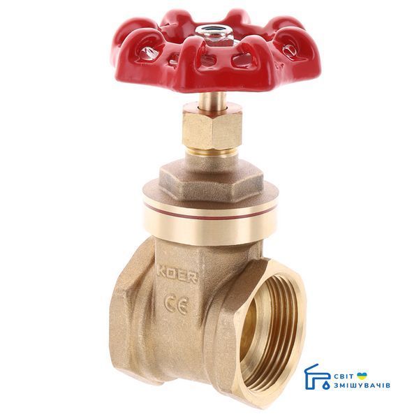 Засувка клинова KOER KR.280 - 1 1/4" (KR2908) KR2908 фото