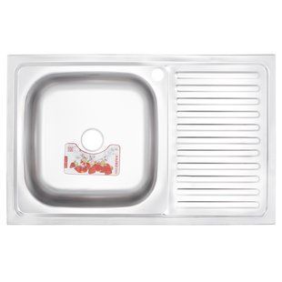 Мийка кухонна ZERIX Z8050L-06-160MD (MICRO DECOR) (ZS0594) ZS0594 фото