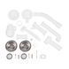 Сифон для двойной кухонной мойки Lidz (WHI) 60 05 M003 00 SD00042775 фото 3
