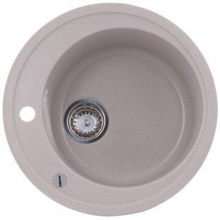 Мийка кухонна ZERIX ZS-510R-06 Бежева (ZX4533) ZX4533 фото