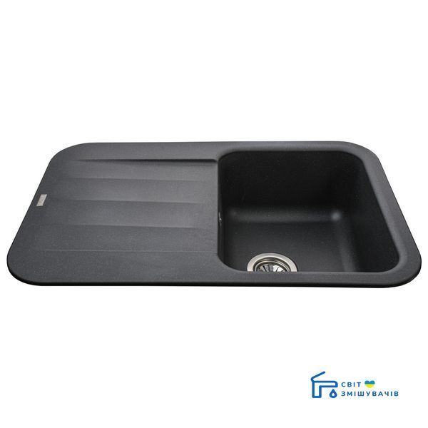 Гранітне миття Globus Lux OBER чорний металік 780х500мм-А0002 22430gser фото