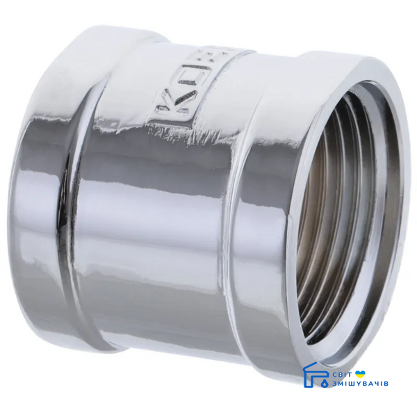 Муфта 1" (хром) KOER KF.C10.CHR (KF0118) KF0118 фото