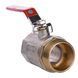 Кран шаровый прямой PROFESSIONAL 2" НВ КР PN40 QP152 13982gser фото 3