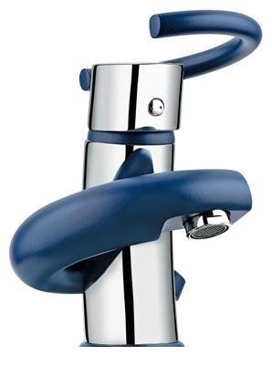 Смеситель для биде EMMEVI TWIST синий CBL6604 CBL6604 фото