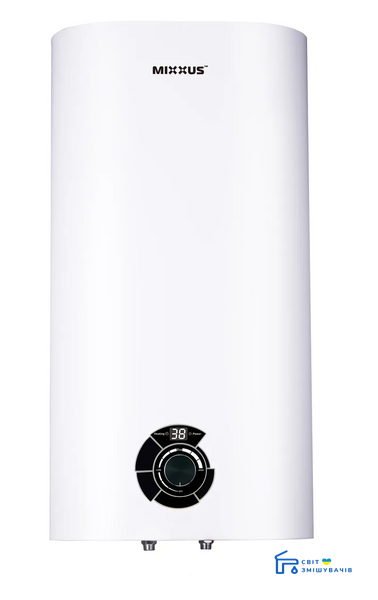 Водонагрівач "Плоский" Mixxus EWH-03080 Flat Wet накопичувач. 80 л, мокр. Тін 2 kW (WH0015) WH0015 фото