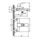 Смеситель для ванны HAIBA PREMIERE 009 EURO HB0831 HB0831 фото 2