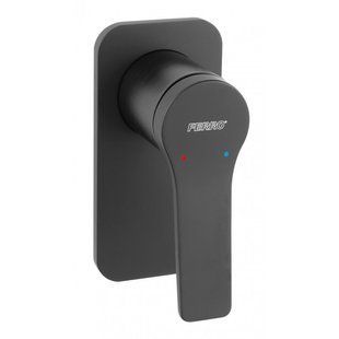 Смеситель для душа Ferro Stratos Black (BSC7PABL) BSC7PABL фото