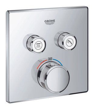Термостат скрытого монтажа на 2 потребителя Grohe Grohtherm SmartControl (29124000) 29124000 фото