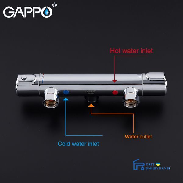 G2090 Смеситель для душа с термостатом Gappo 1/8 G2090 фото