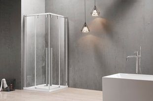 Душевая кабина 100х100х195 см VOLLE AIVA (10-22-680glass) 10-22-680glass фото