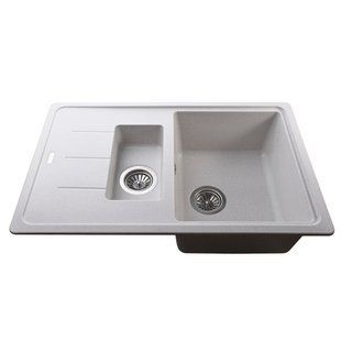 Гранітне миття Globus Lux IZEO перловий 780х500мм 6205gser фото