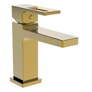 Смеситель для умывальника Haiba KANT 001 BRUSHED GOLD (HB9605) HB9605 фото
