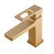 Смеситель для умывальника Haiba KANT 001 BRUSHED GOLD (HB9605) HB9605 фото 5