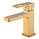 Смеситель для умывальника Haiba KANT 001 BRUSHED GOLD (HB9605) HB9605 фото 2