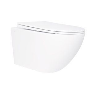 Унитаз подвесной Qtap (Чехия) Jay WHI 5176 безободковый SD00036224 фото