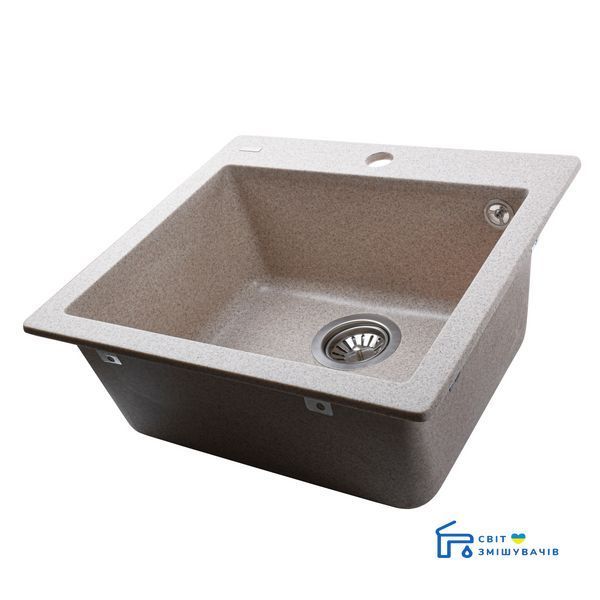 Гранітне миття Globus Lux AOSTA мигдаль 490x455мм-А0008 23570gser фото