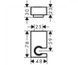Тримач душу Hansgrohe Porter E (28387000) 28387000 фото 2
