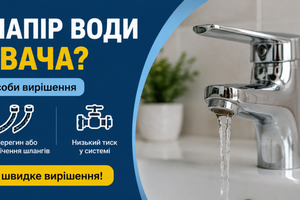 Почему слабый напор воды из смесителя: основные причины и способы решения фото