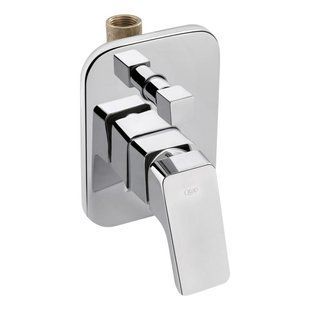 Смеситель скрытого монтажа для душа Qtap Namesti 6225102NC на два потребителя SD00042101 SD00042101 фото