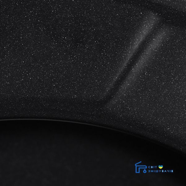 Мийка кухонна HAIBA HB8301-G226 BLACK 490x180 (HB0971) HB0971 фото