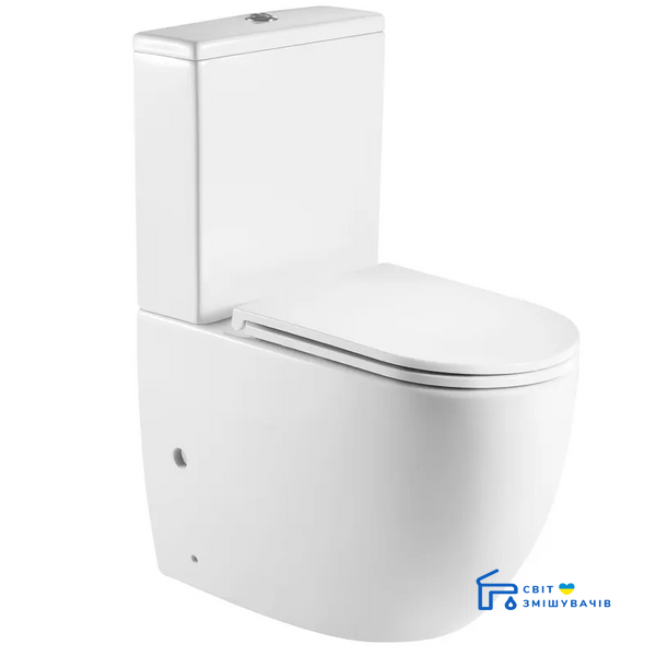 Унітаз-компакт Mixxus Premium Ellipse-0401-T1 630x390x840mm, система змиву TORNADO 1.0 (MP6467) MP6467 фото