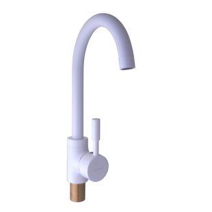 Смеситель для кухни Globus Lux LAZER GLLR-0103 S WHITE 13072gser фото