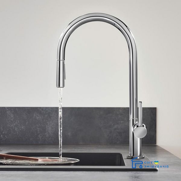 Смеситель для кухни с лейкой Hansgrohe Talis (72801000) 72801000 фото