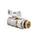 Кран с американкой 3/4" "антипротечка" (KOER KR.227.W-Gi) белый (KR0192) KR0192 фото 1