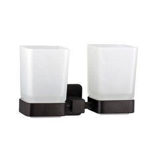 Стакан двойной Globus Lux BQ9428 черный матовый SUS304 22211gser фото