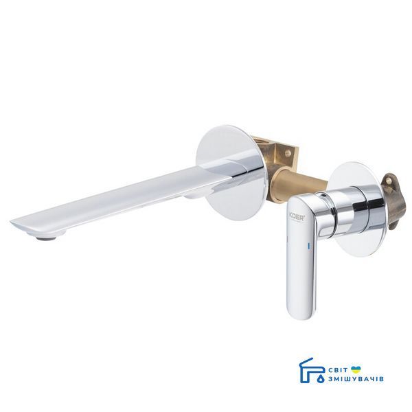 Змішувач для умивальника Koer KB-16028-01 вбудований (KR5297) KR5297 фото