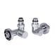 Комплект кранів SD Forte 1/2" НР для рушникосушарки кутовий SF395W15HE SD00046629 фото 5