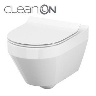 CET Cersanit В216 CREA CLEAN ON OVAL підвісний з сидінням дюропласт ліфт SLIM 21983gser фото