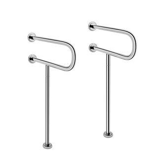 Поручень подвійний для раковини Qtap Freedom 520х900 Chrome QT229111CHR SD00045980 фото